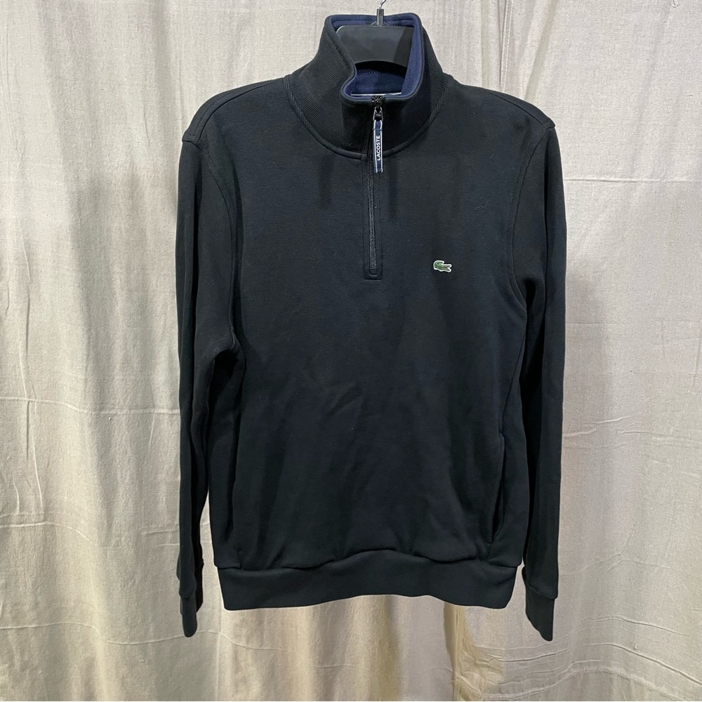 Lacoste Quarter Zip Sweatshirt